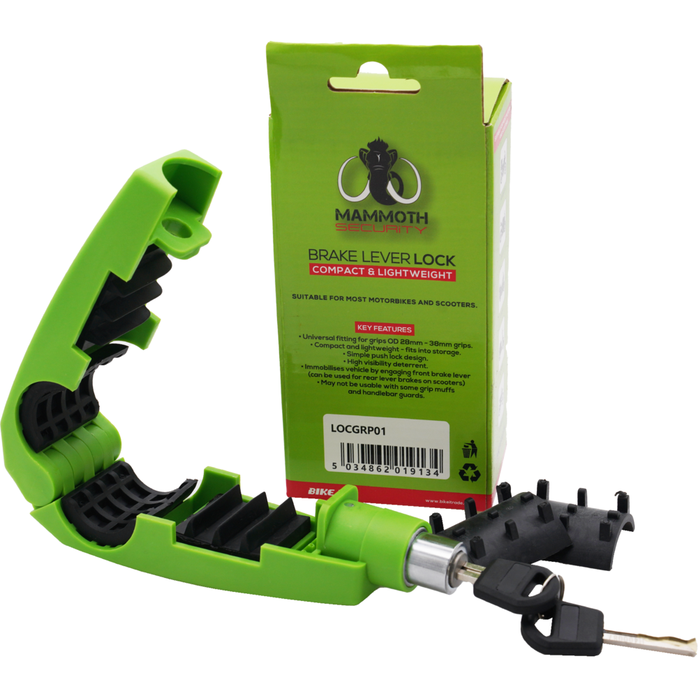 Mammoth Security Brake Lever Lock (Image 2) - ThrottleChimp