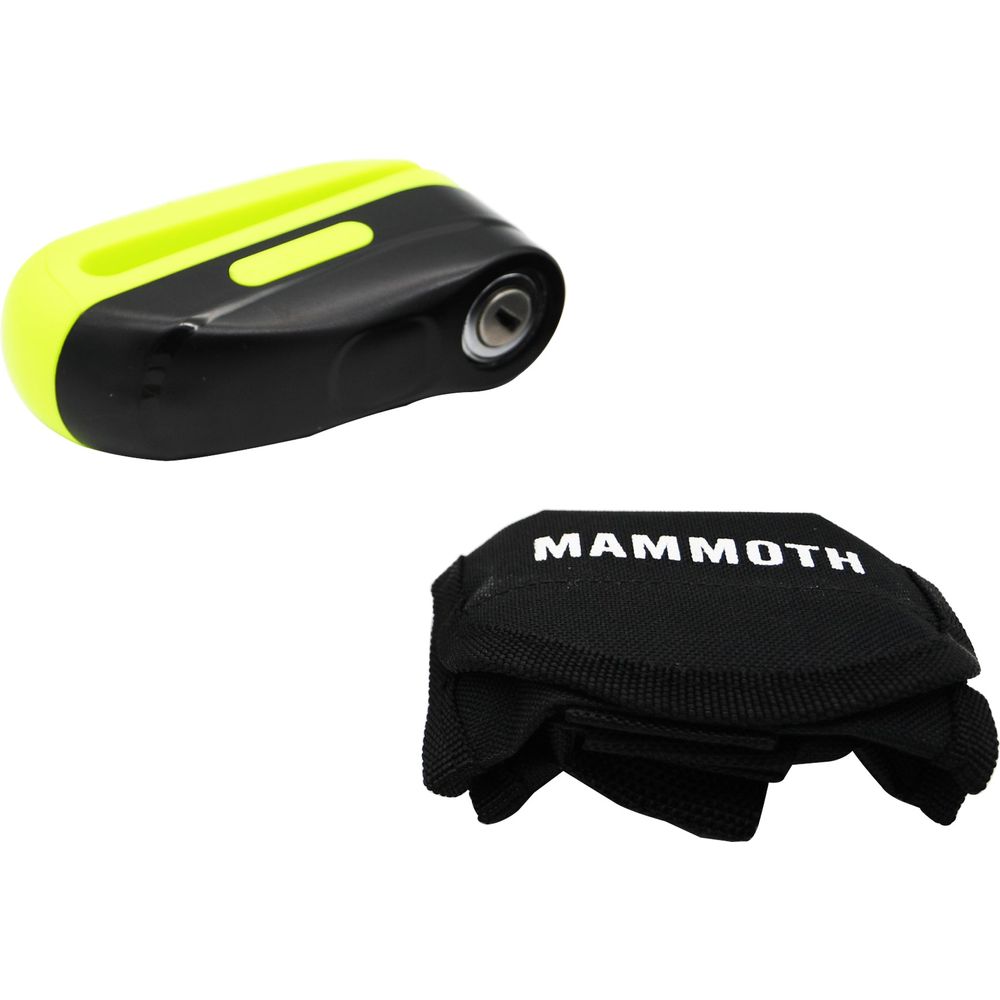 Mammoth Security Rogue Disc Lock Yellow (Image 10) - ThrottleChimp