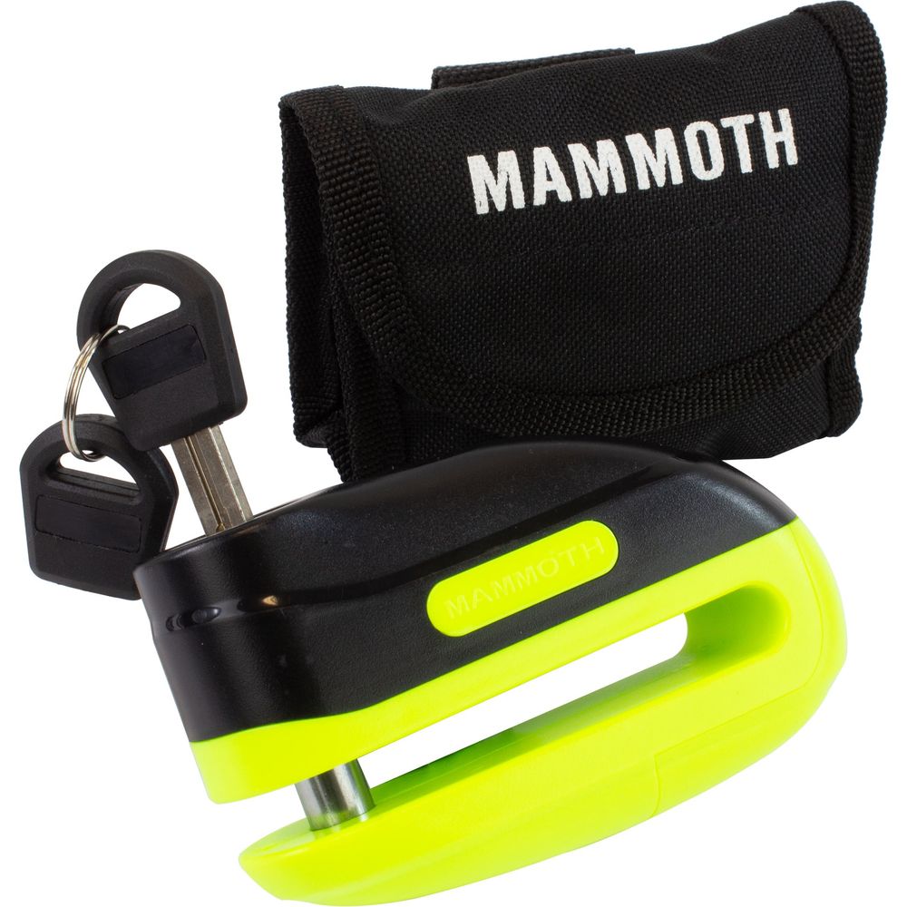 Mammoth Security Rogue Disc Lock Yellow (Image 14) - ThrottleChimp