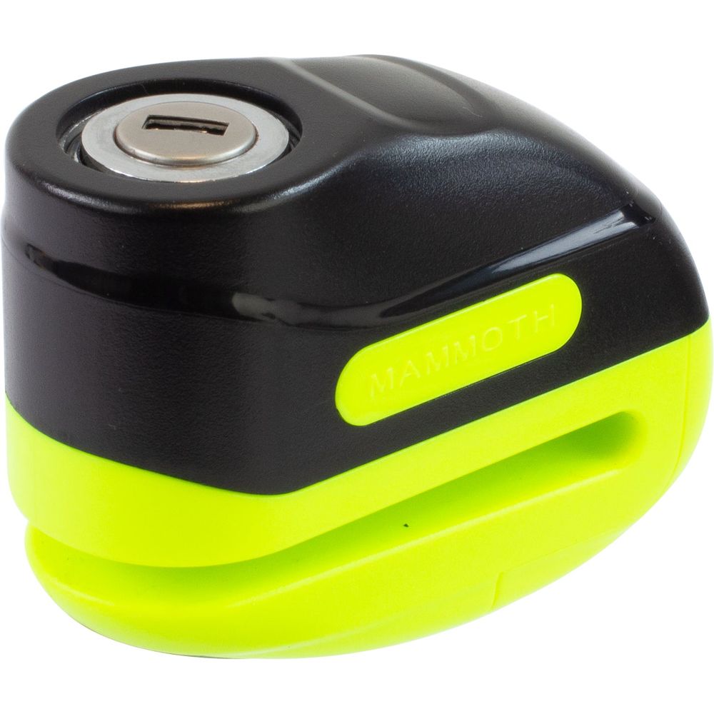 Mammoth Security Rogue Disc Lock Yellow (Image 2) - ThrottleChimp