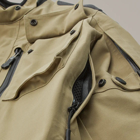 Belstaff Long Way Up Gore-Tex Pro Jacket Dark Sand (Image 9) - ThrottleChimp