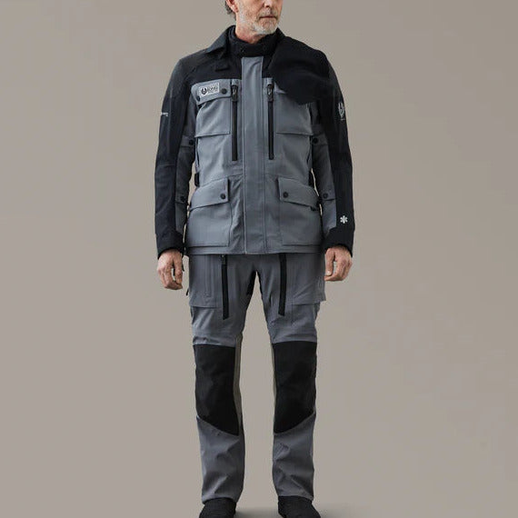 Belstaff Long Way Up Gore-Tex Pro Jacket Grey (Image 5) - ThrottleChimp