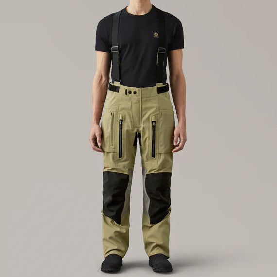 Belstaff Long Way Up Gore-Tex Pro Trouser Dark Sand (Image 4) - ThrottleChimp