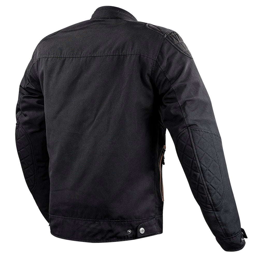 LS2 Bullet Textile Jacket Black (Image 2) - ThrottleChimp