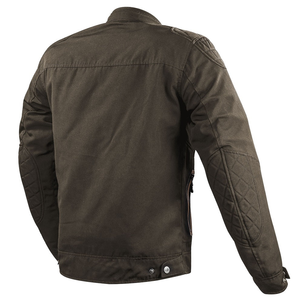 LS2 Bullet Textile Jacket Brown (Image 2) - ThrottleChimp