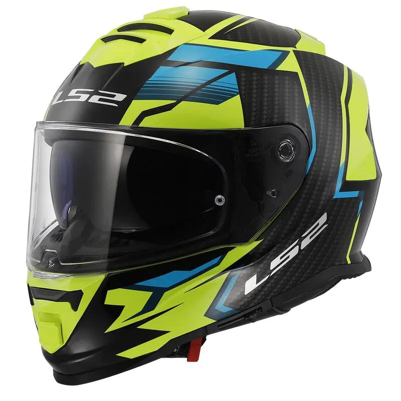 LS2 FF800 Storm 2 ECE 22.06 Full Face Helmet Tracker Black / Hi-Viz Yellow