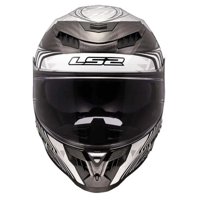 LS2 FF807 Dragon Full Face Helmet Enthum Silver