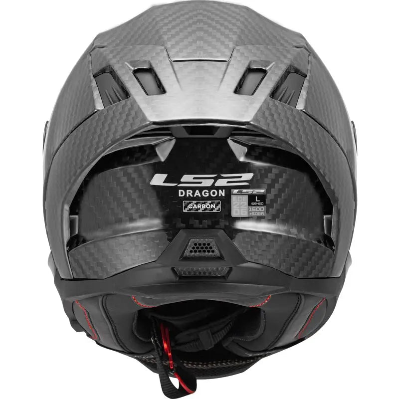 LS2 FF807 Dragon Full Face Helmet Matt Carbon