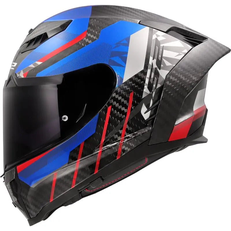 LS2 FF807 Dragon Full Face Helmet Trax Blue / Red