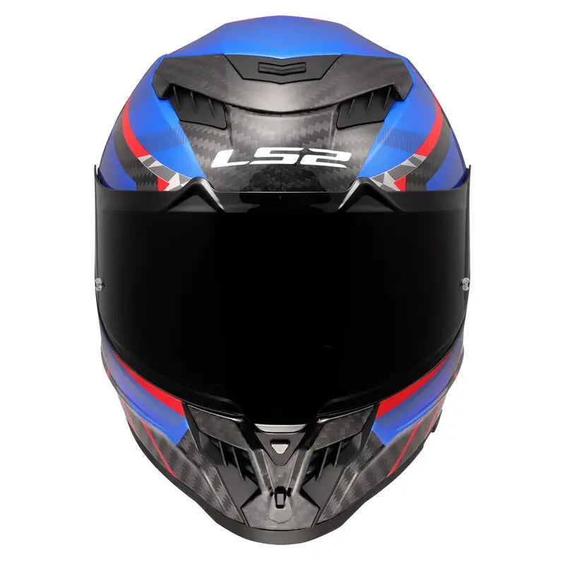 LS2 FF807 Dragon Full Face Helmet Trax Blue / Red