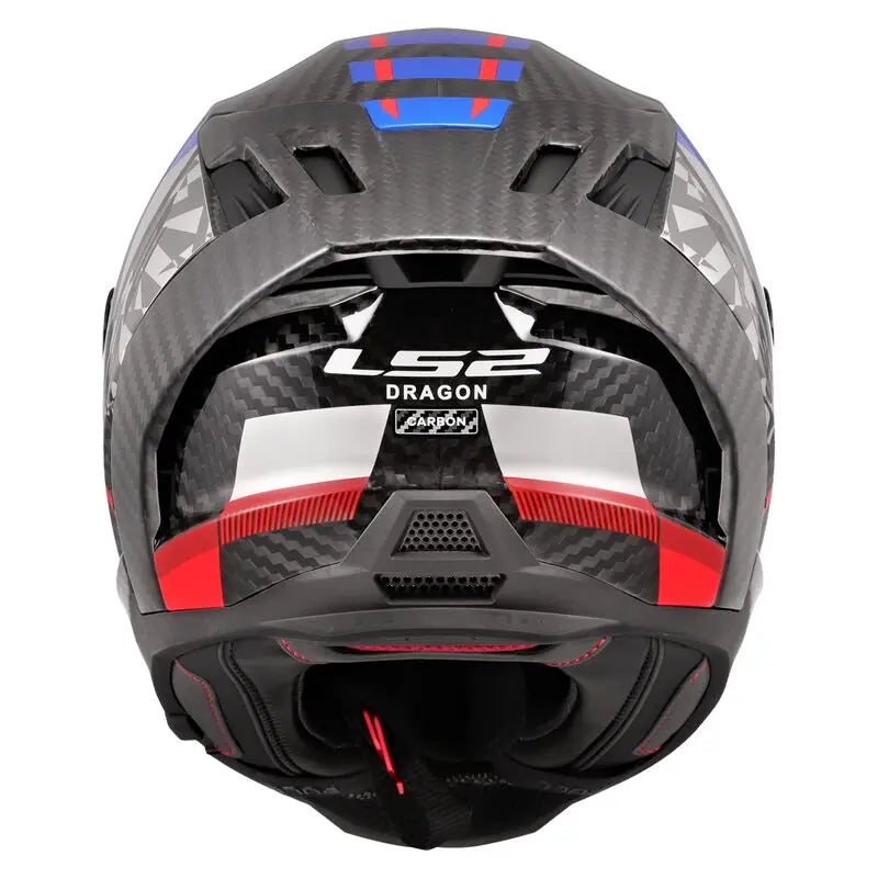 LS2 FF807 Dragon Full Face Helmet Trax Blue / Red