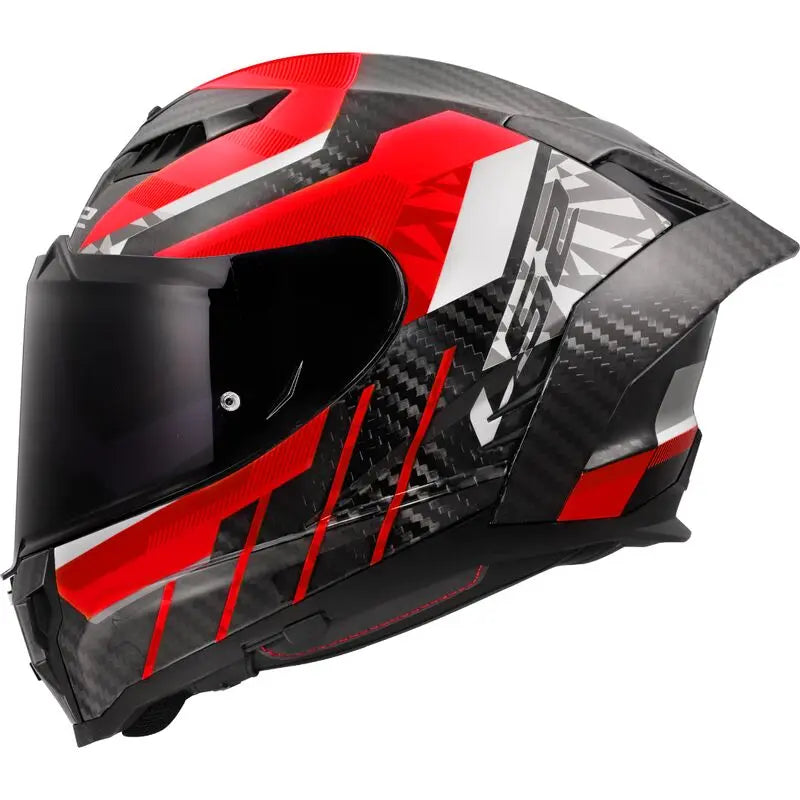 LS2 FF807 Dragon Full Face Helmet Trax Red