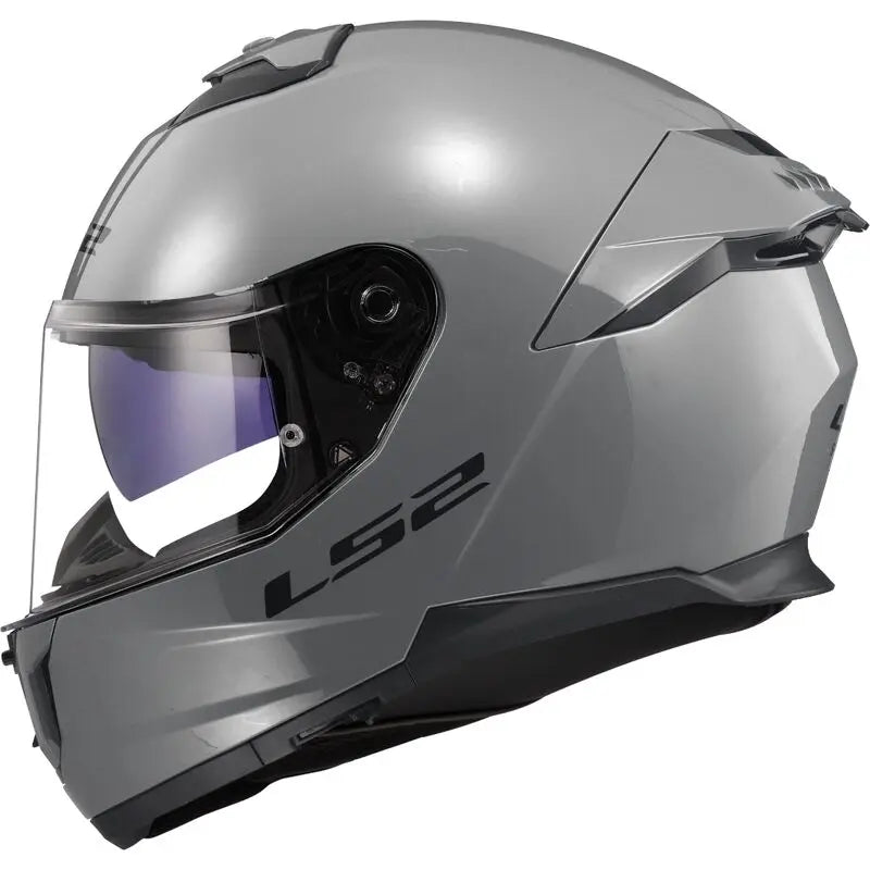 LS2 FF808 Stream 2 ECE 22.06 Full Face Helmet Solid Nardo Grey