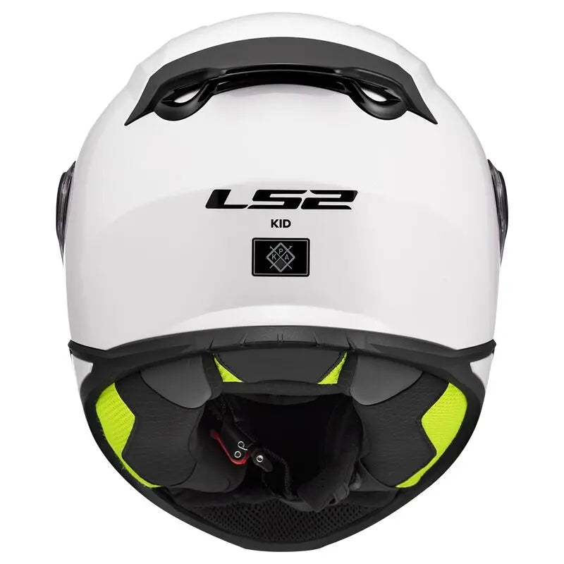 LS2 FF812 Kids Full Face Helmet Solid White