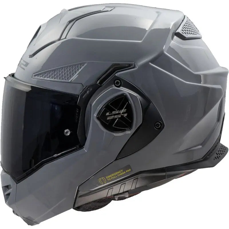 LS2 FF901 Advant X ECE 22.06 Flip-Up Helmet Solid Nardo Grey