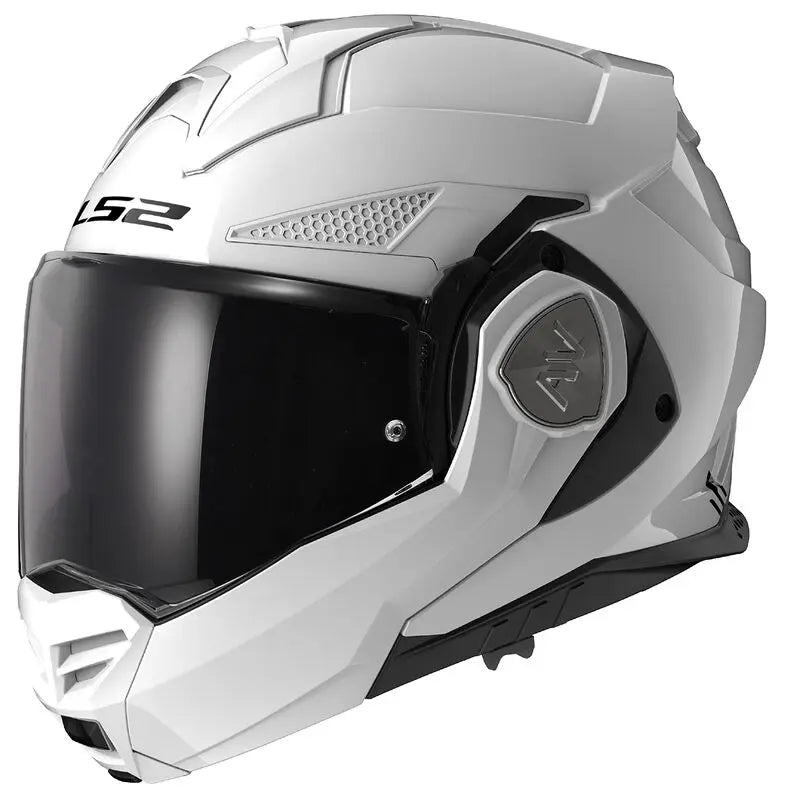 LS2 FF901 Advant X ECE 22.06 Flip-Up Helmet Solid White