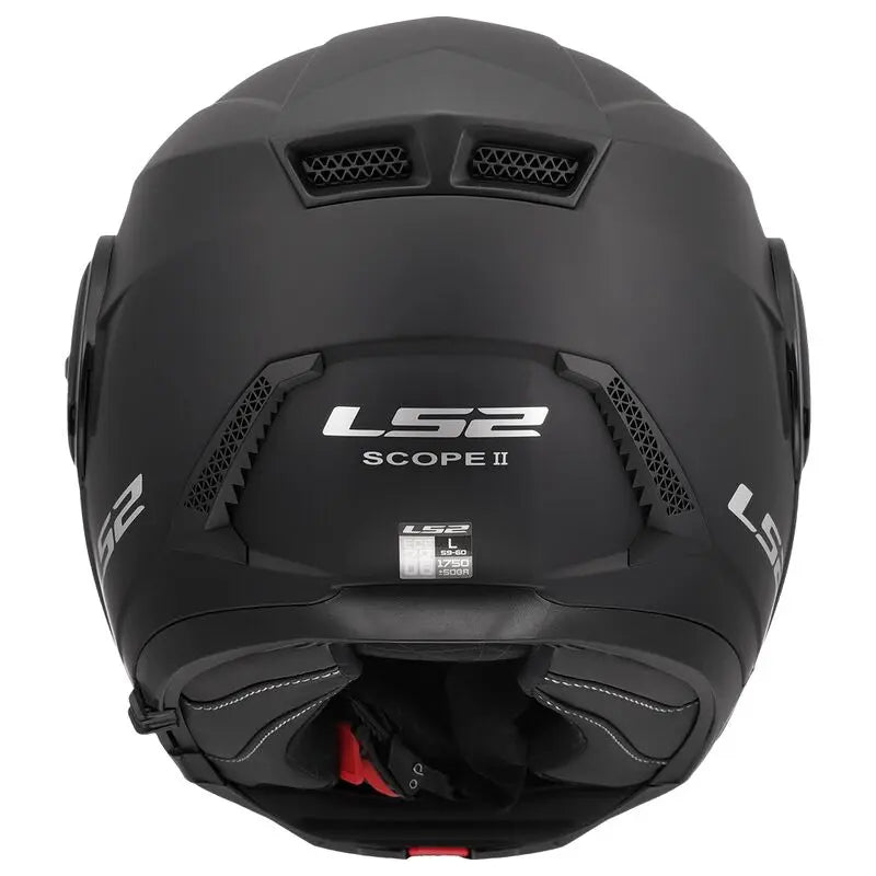 LS2 FF902 Scope 2 Flip-Up Helmet Solid Matt Black