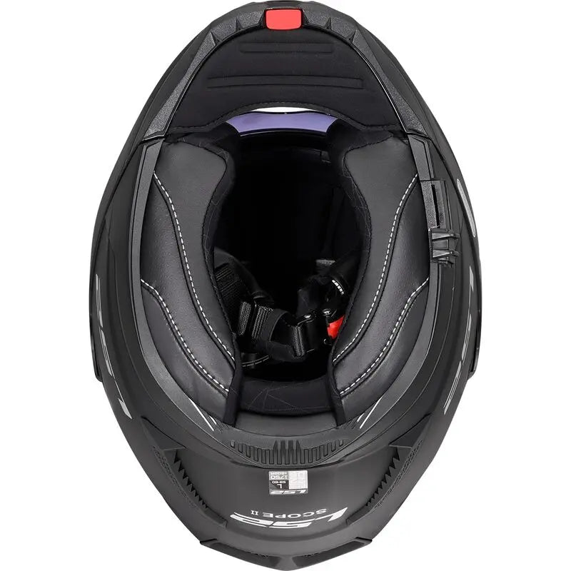 LS2 FF902 Scope 2 Flip-Up Helmet Solid Matt Black