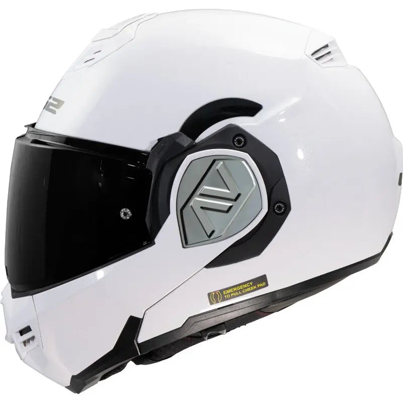 LS2 FF906 Advant ECE 22.06 Flip-Up Helmet Solid White