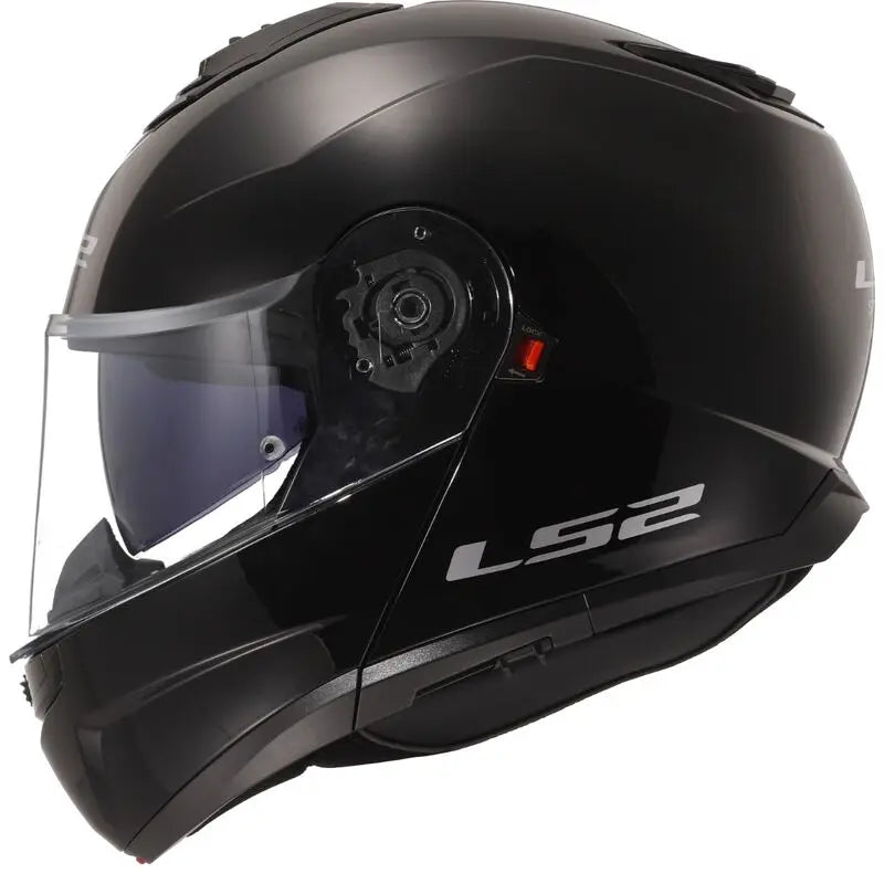 LS2 FF908 Strobe 2 ECE 22.06 Flip-Up Helmet Gloss Black