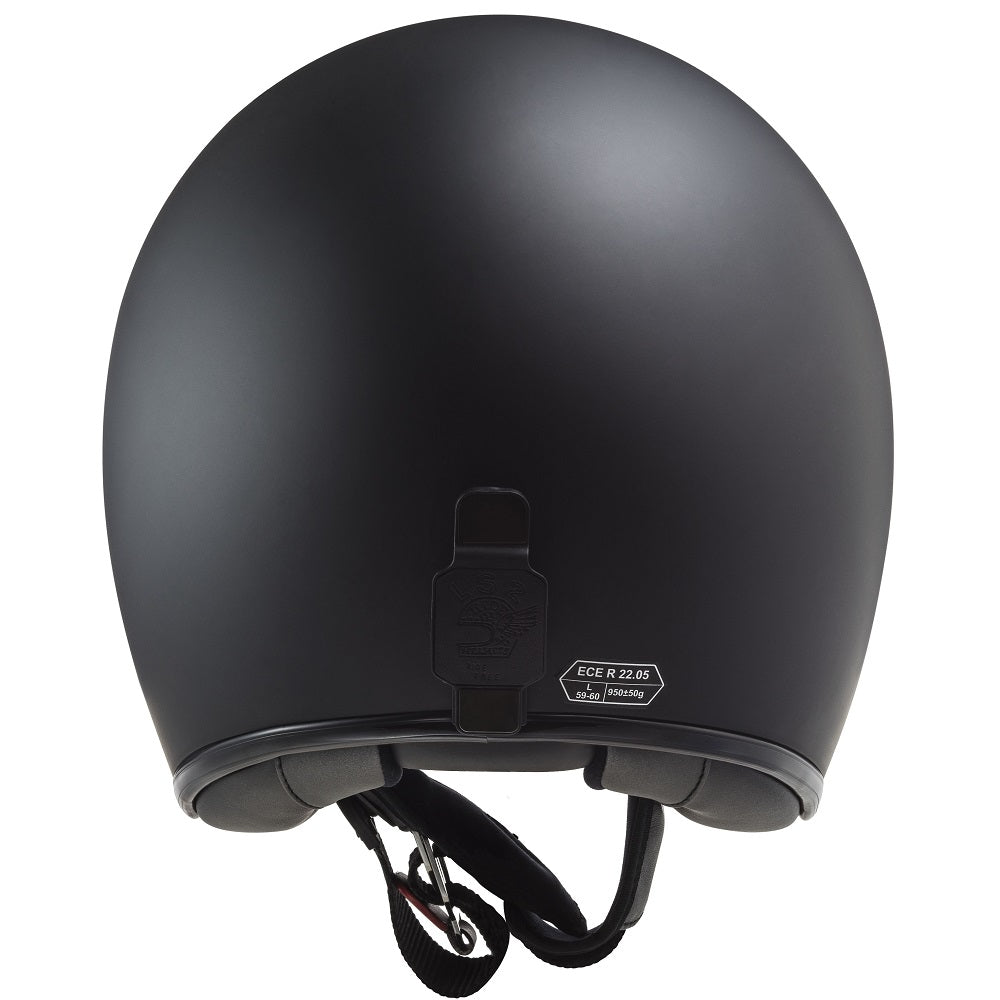 LS2 OF601 Bob 2 ECE 22.06 Open Face Helmet Solid Matt Black (Image 6) - ThrottleChimp