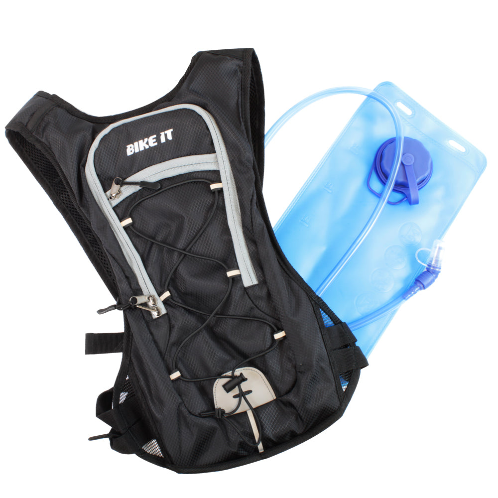 Bike It Hydration Backpack With 2L Water Bladder - ThrottleChimp