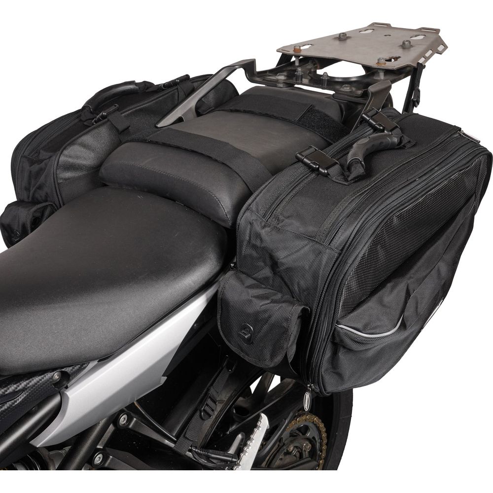 BikeTek Urbano Motorcycle Panniers Soft Luggage Saddle Bags FREE 1 YEAR Returns, FREE UK Delivery | ThrottleChimp