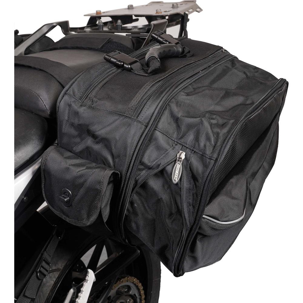 BikeTek Urbano Motorcycle Panniers Soft Luggage Saddle Bags FREE 1 YEAR Returns, FREE UK Delivery | ThrottleChimp