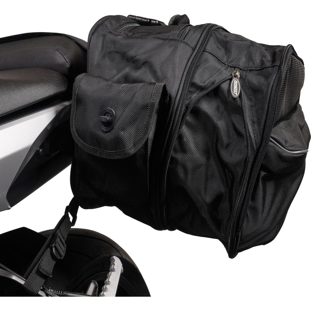 BikeTek Urbano Motorcycle Panniers Soft Luggage Saddle Bags FREE 1 YEAR Returns, FREE UK Delivery | ThrottleChimp