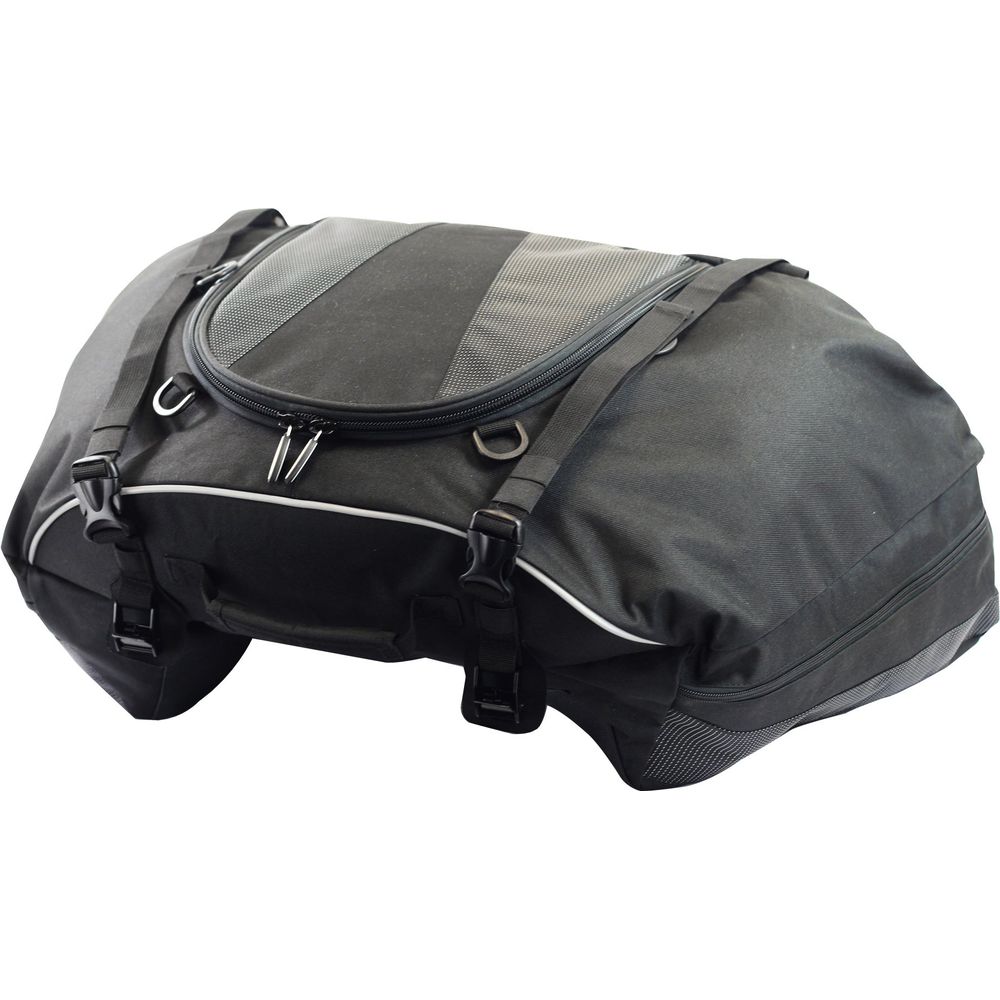 BikeTek Maxi Tailbag Black FREE 1 YEAR Returns, FREE UK Delivery | ThrottleChimp