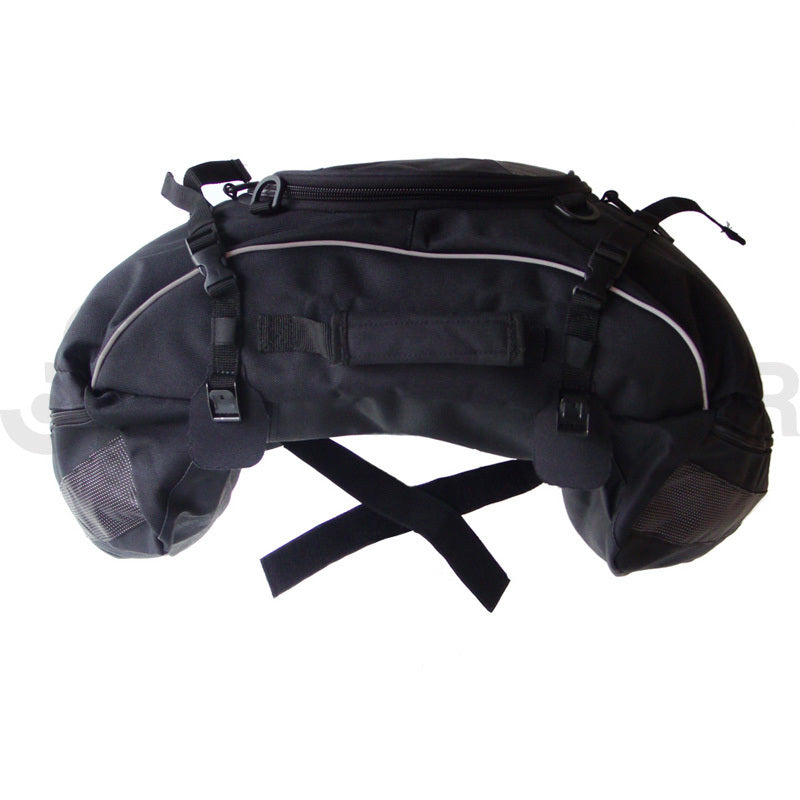 BikeTek Maxi Tailbag Black FREE 1 YEAR Returns, FREE UK Delivery | ThrottleChimp