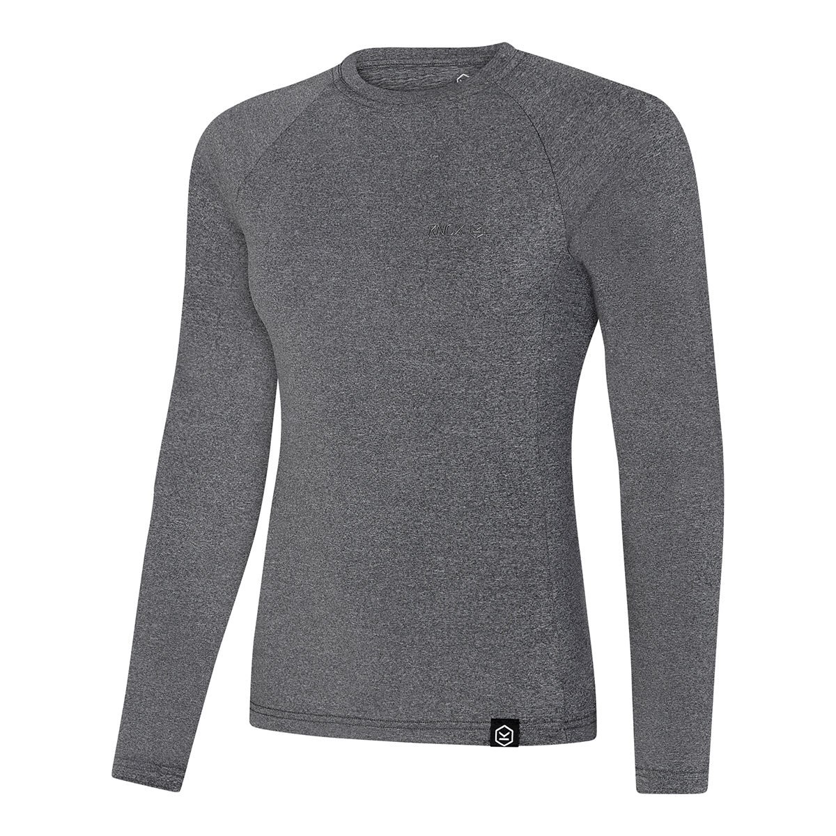 Knox Mia Ladies Base Layer Long Sleeves T-Shirt Grey FREE 1 YEAR Returns, FREE UK Delivery | ThrottleChimp