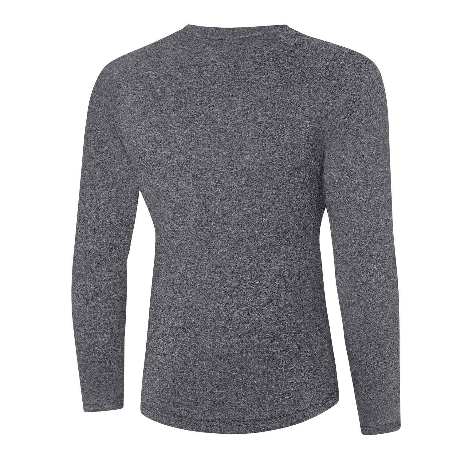 Knox Mia Ladies Base Layer Long Sleeves T-Shirt Grey FREE 1 YEAR Returns, FREE UK Delivery | ThrottleChimp