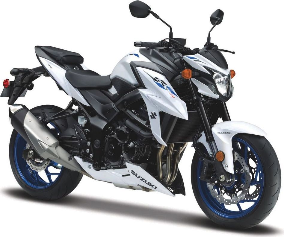 Maisto Suzuki GSX-S750 ABS White - 1:18 FREE 1 YEAR Returns, FREE UK Delivery | ThrottleChimp