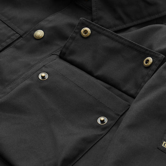 Belstaff Mansion Riding Shirt Black (Image 5) - ThrottleChimp