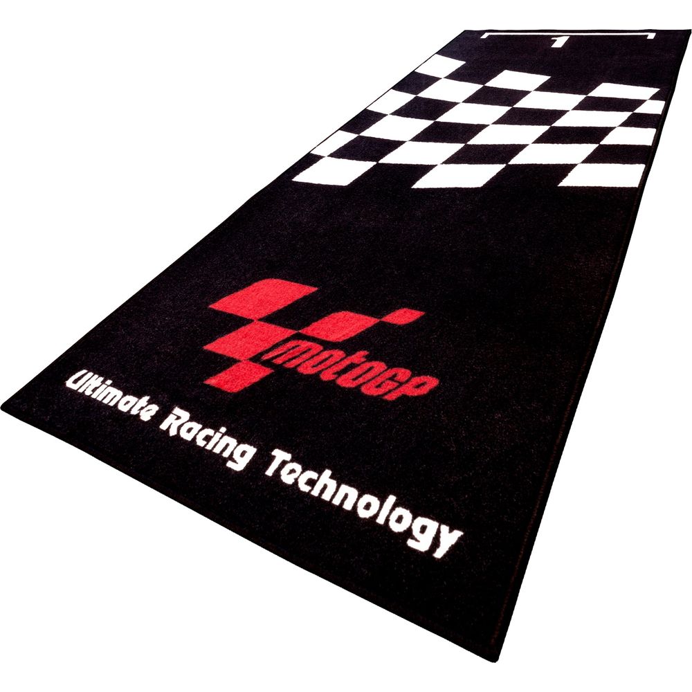 MotoGP Parc Ferme Design Garage Pit Mat Black - ThrottleChimp