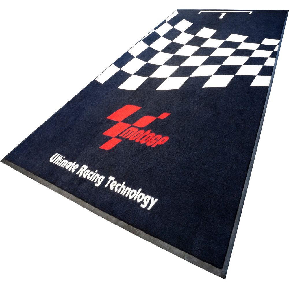 MotoGP Parc Ferme Design Workshop Garage Pit Mat Black - ThrottleChimp