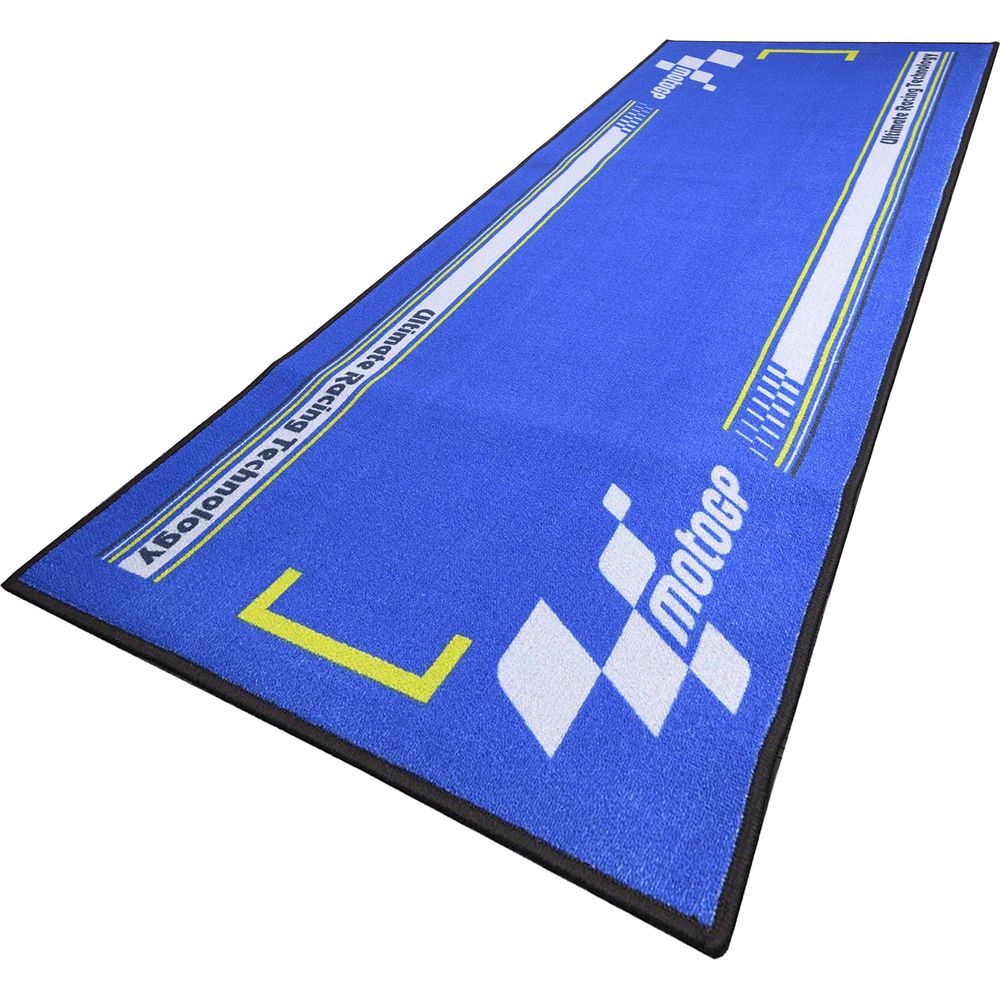 MotoGP Series 4 Garage Mat Blue - ThrottleChimp