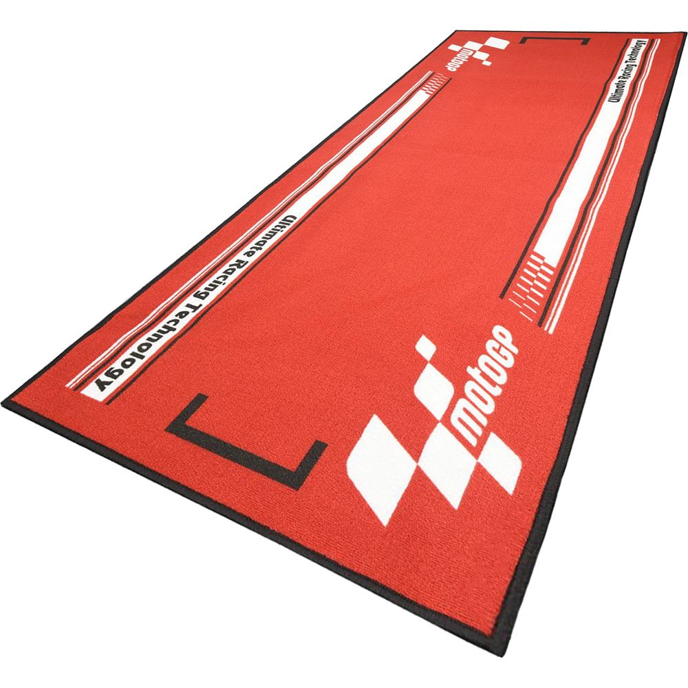 MotoGP Series 4 Garage Mat Red / White - ThrottleChimp