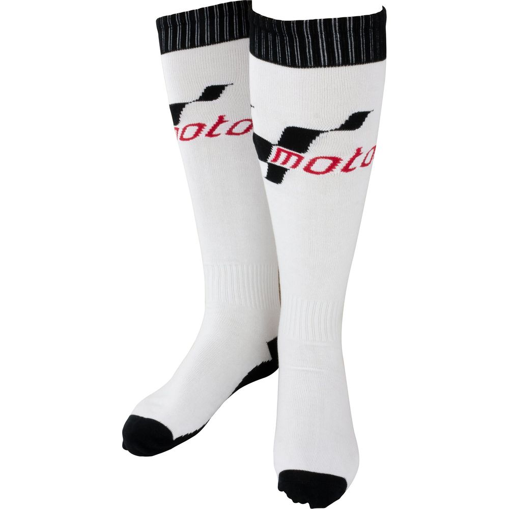 MotoGP Summer Boot Socks White - ThrottleChimp