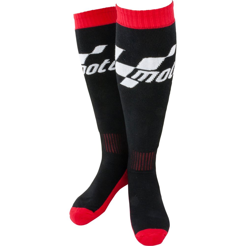 MotoGP Winter Boot Socks Black / Red - ThrottleChimp