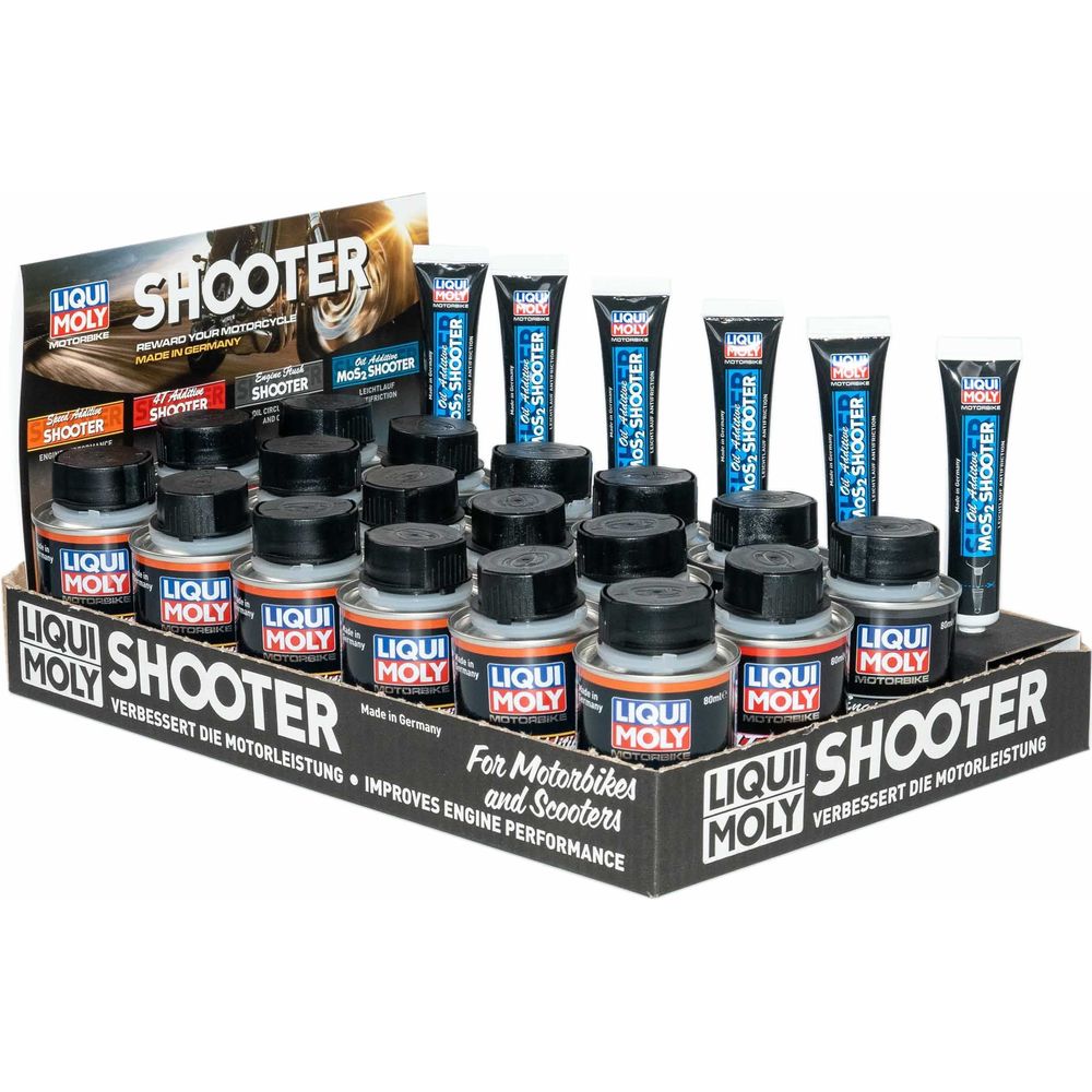 Liqui Moly Mixed Tray Shooter Pack 6X Speed 6X 4T 6X Flush 6X MOS2 - ThrottleChimp