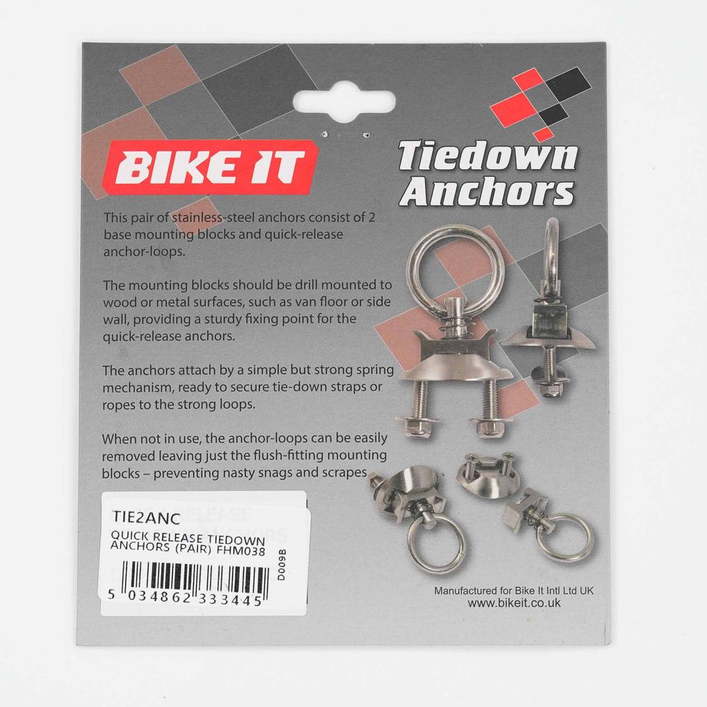 Bike It Quick Release Tiedown Anchors (Image 6) - ThrottleChimp