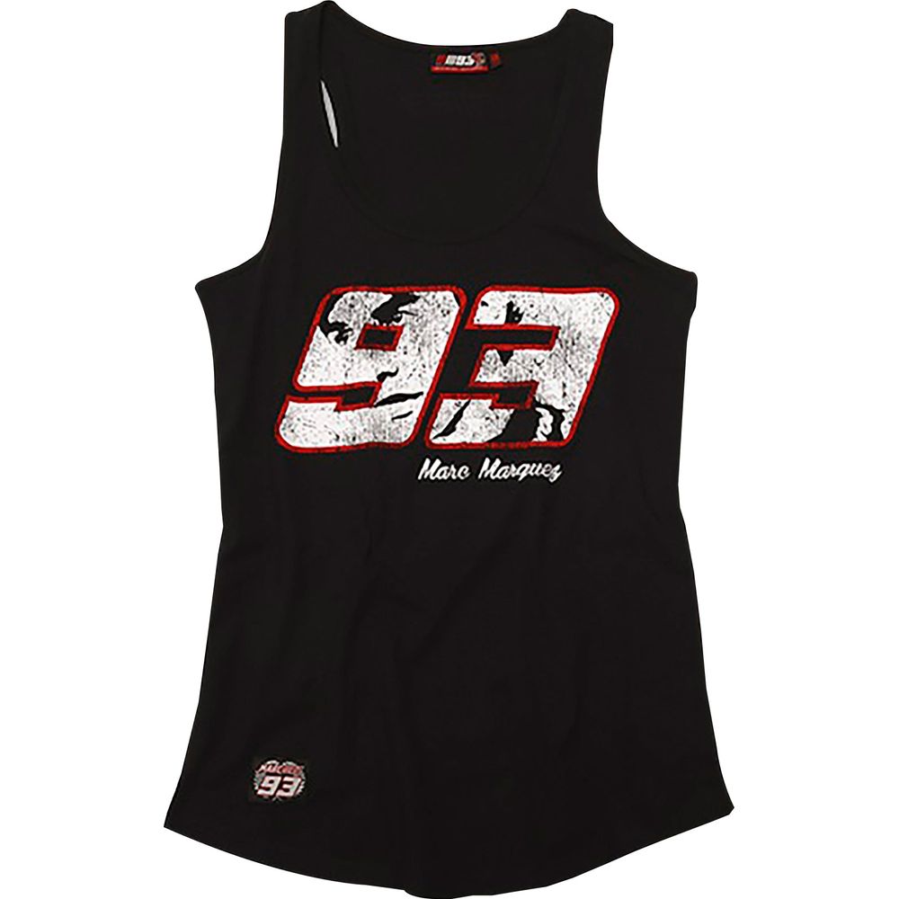 VR46 Marquez #93 Ladies Vest Black - ThrottleChimp