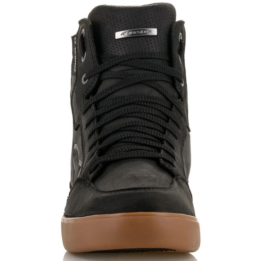 Alpinestars J-6 Waterproof Boots Black / Gum FREE 1 YEAR Returns, FREE UK Delivery | ThrottleChimp