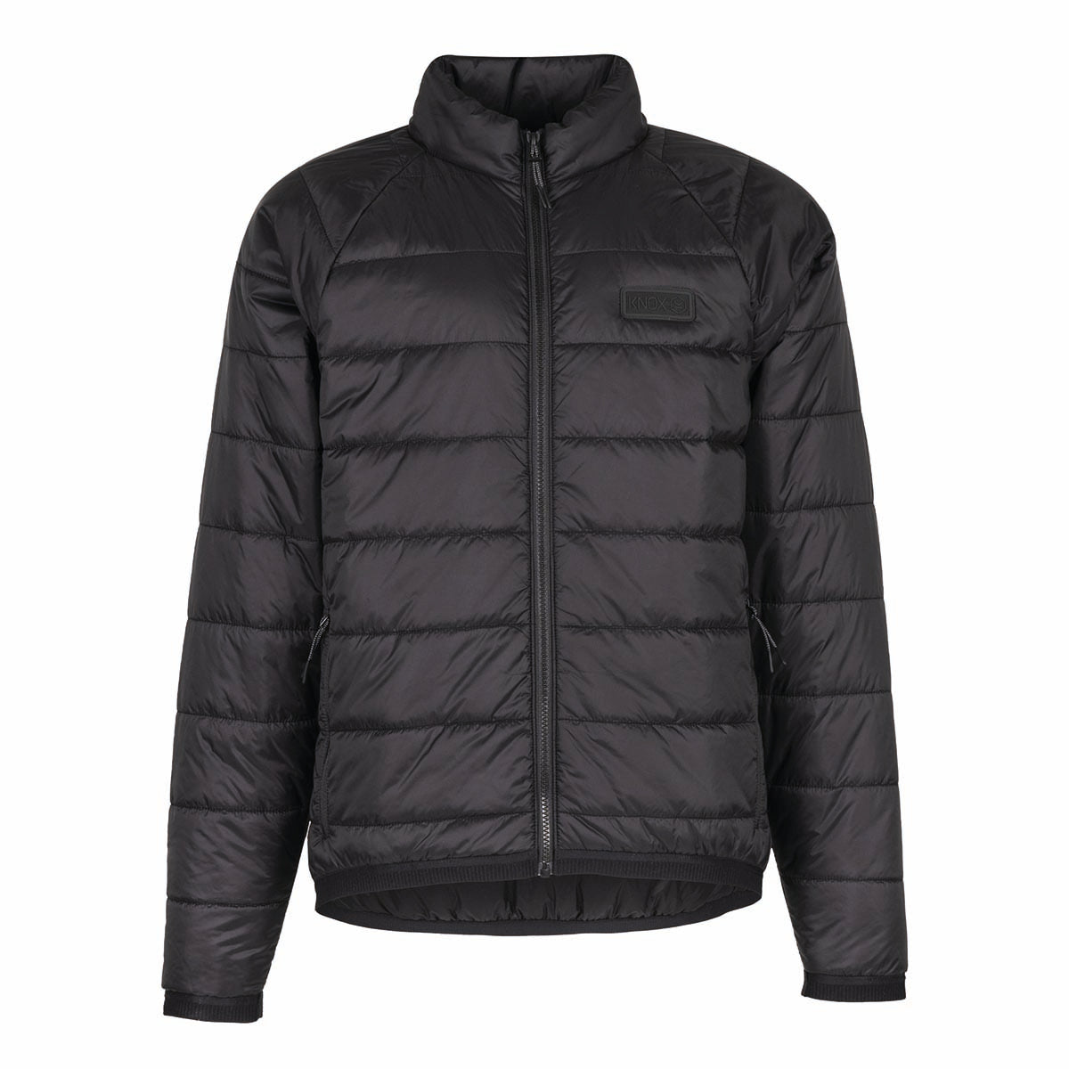 Knox Union Quilt Textile Jacket Black FREE 1 YEAR Returns, FREE UK Delivery | ThrottleChimp