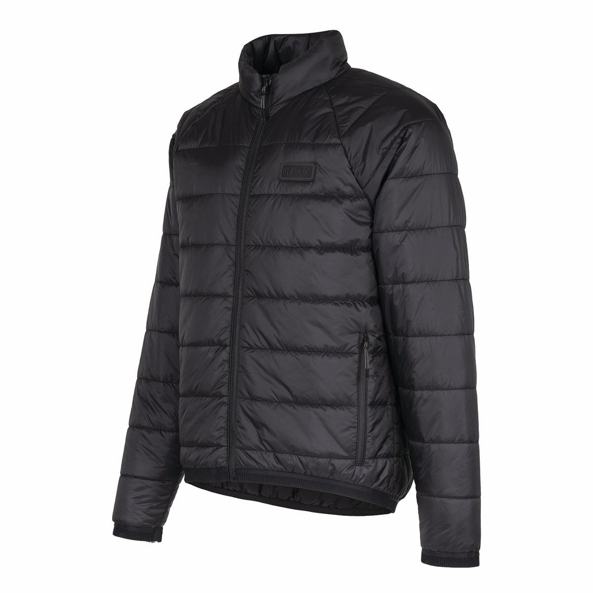 Knox Union Quilt Textile Jacket Black FREE 1 YEAR Returns, FREE UK Delivery | ThrottleChimp