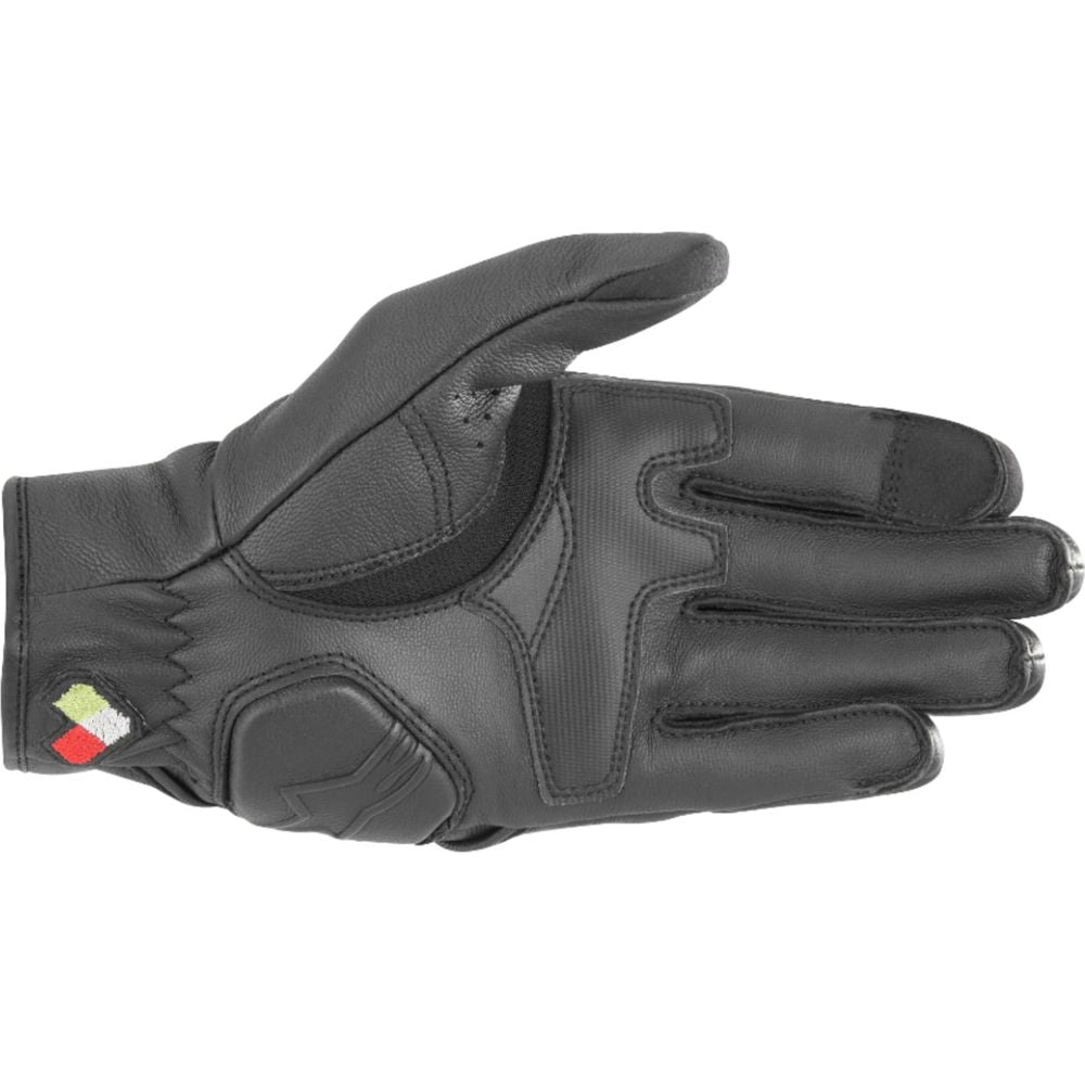 Alpinestars Stella Dyno Ladies Leather Gloves Black / Black (Image 2) - ThrottleChimp