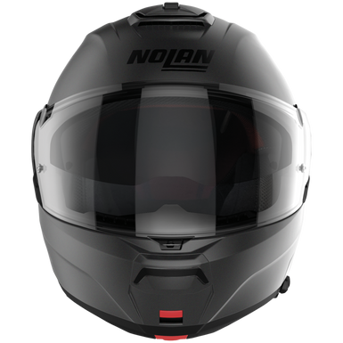 Nolan N100-6 Classic N-Com Modular Flip-Up Helmet Flat Vulcan Grey (Image 3) - ThrottleChimp