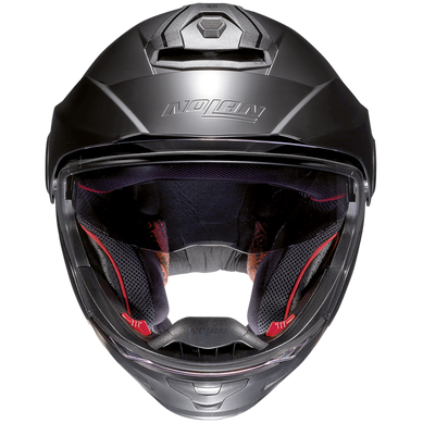 Nolan N40-5 GT 06 Classic N-Com Hybrid Helmet Flat Black FREE 1 YEAR Returns, FREE UK Delivery | ThrottleChimp